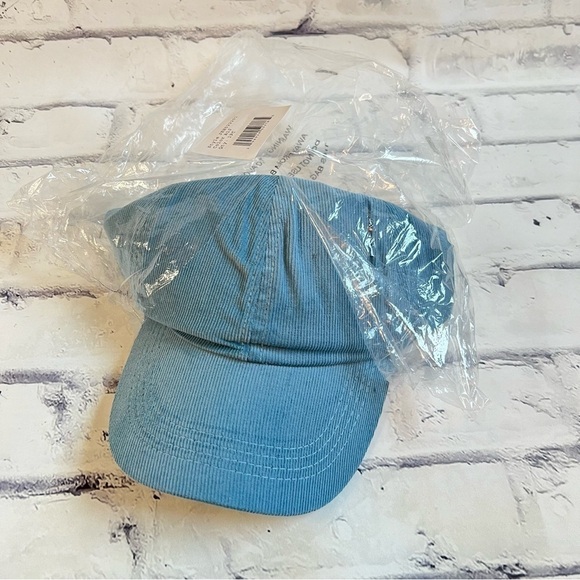 NWT woman’s Jenni corduroy chambray colored adjustable cotton baseball hat - Picture 2 of 4